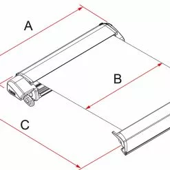 Fiamma F80S Motorhome And Campervan Roof Mounted Awning 15 Fiamma F80S Motorhome And Campervan Roof Mounted Awning -Kitchen & Bathroom Equipment Shop 07830 d2 14635.1553701750