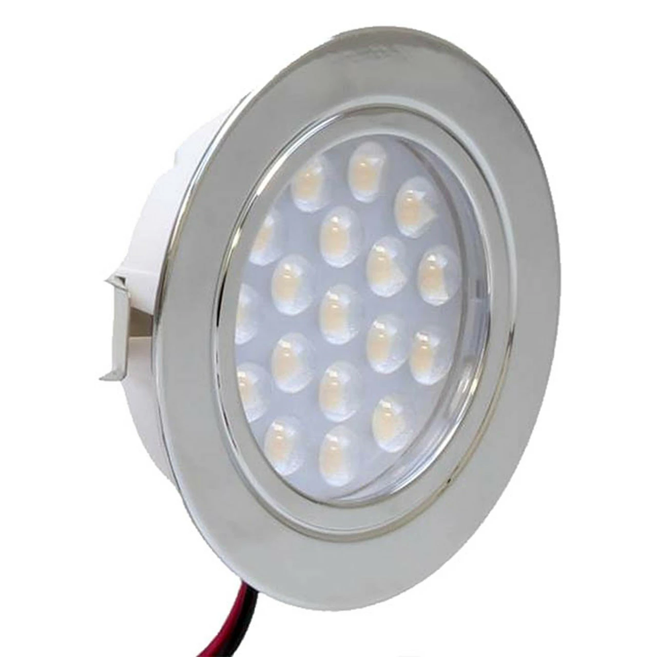 Dimatec Chrome Recessed LED Downlight Default On Memory 3 Dimatec Chrome Recessed LED Downlight Default On Memory