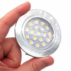 Dimatec Chrome Recessed Mount LED Downlight -Kitchen & Bathroom Equipment Shop 200SMB1.2 18CR 3 01628.1674571909