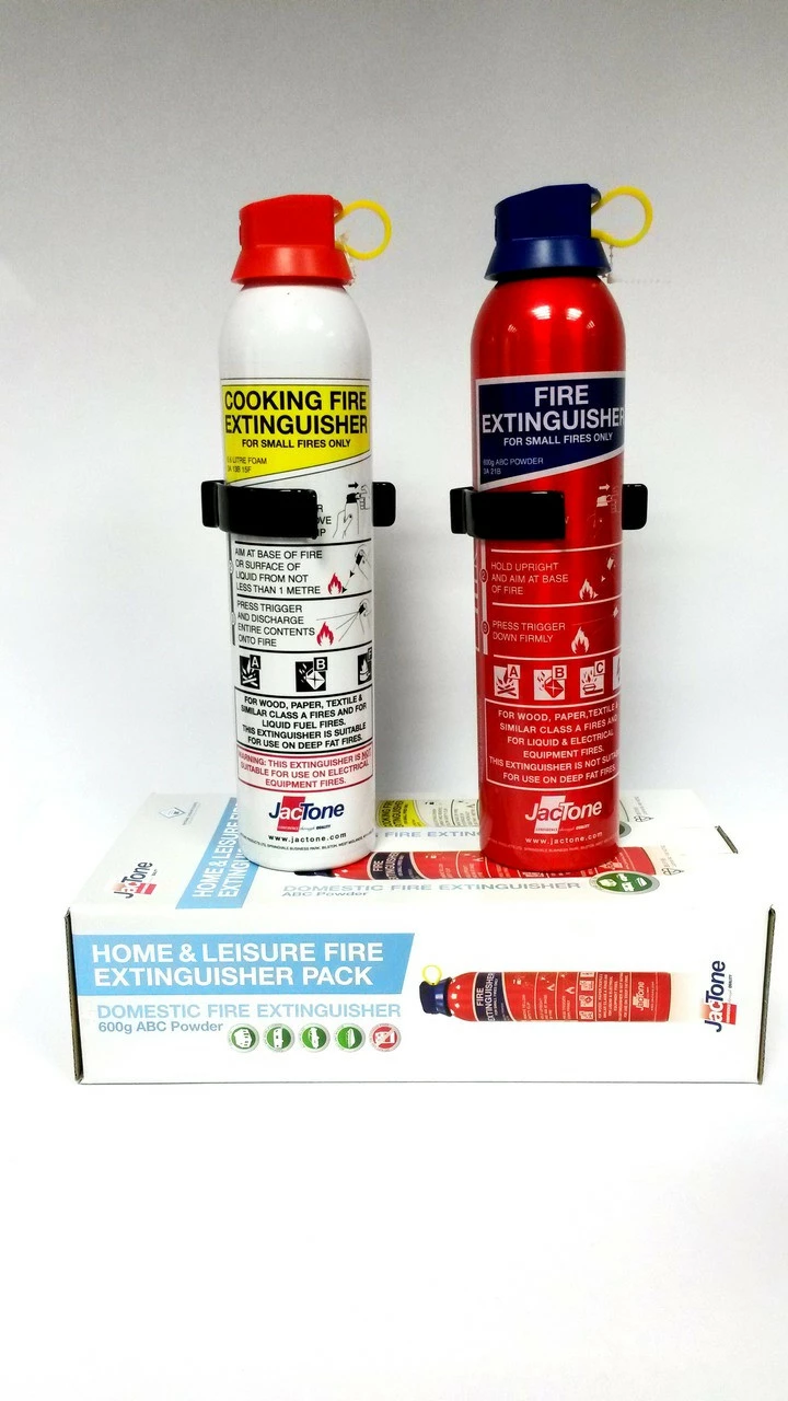 JacTone Home & Leisure Fire Extinguisher ABC + ABF Pack 7 JacTone Home & Leisure Fire Extinguisher ABC + ABF Pack - Image 5