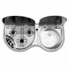 Dometic-Smev 8123 Caravan Campervan Motorhome 3 Burner Hob & Sink Combination -Kitchen & Bathroom Equipment Shop 81231 11343.1536136936