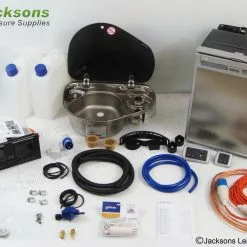 Smev 8821 Hob And Sink, CRX50 Fridge & Sargent EC160 Complete Conversion Kit 2 -Kitchen & Bathroom Equipment Shop 8821L GAZ CR50 CR copy 97264.1506602672