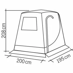 Reimo VW T5 T6 Campervan Rear Tailgate Tent Awning - Premium Trim -Kitchen & Bathroom Equipment Shop 936286 5 04268.1634045223