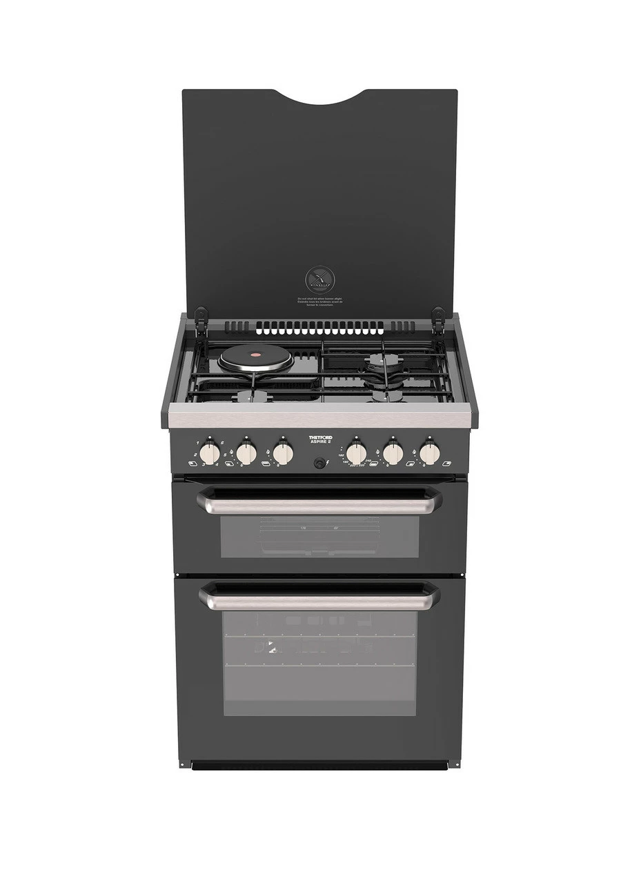 Spinflo Aspire Dual Fuel Stainless Steel Cooker Hob - 1/2 Height 3 Spinflo Aspire Dual Fuel Stainless Steel Cooker Hob - 1/2 Height