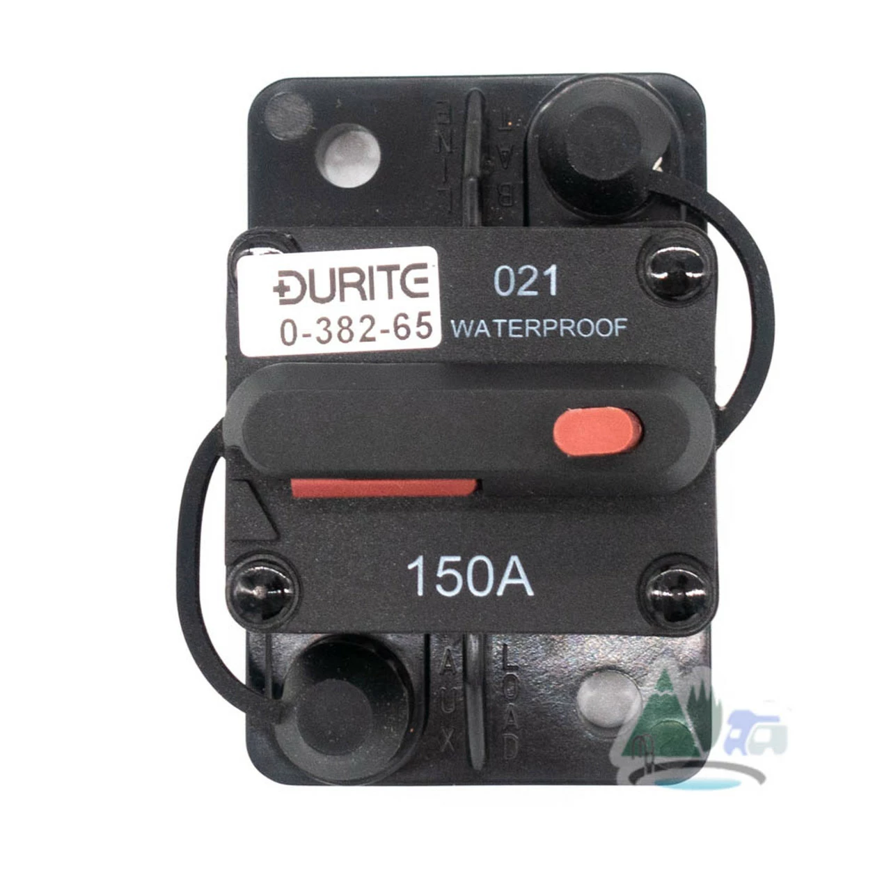 Durite 150A Flush Mount Circuit Breaker 12/24v 3 Durite 150A Flush Mount Circuit Breaker 12/24v