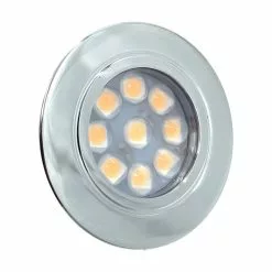 Dimatec Recessed Minispot Chrome LED Downlight