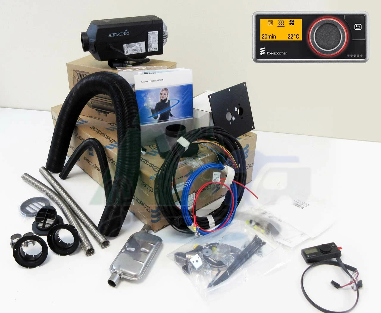 Eberspacher Airtronic D2L Motorhome Campervan Diesel Heater With Internal Mounting Plate 3 Eberspacher Airtronic D2L Motorhome Campervan Diesel Heater With Internal Mounting Plate