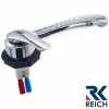Reich Twist 45 Degree Right Hand Mixer Chrome