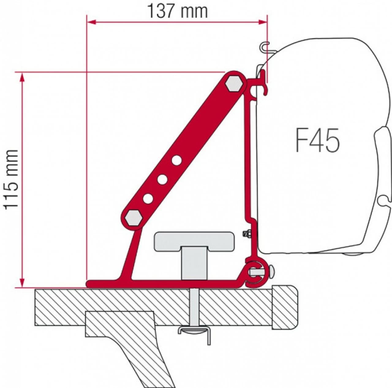 Fiamma F45 Awning Roof Rails Installation Kit Auto Adapter Brackets 3 Fiamma F45 Awning Roof Rails Installation Kit Auto Adapter Brackets