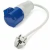 Maypole Continental Conversion Lead - Plug 2 Maypole Continental Conversion Lead - Plug -Kitchen & Bathroom Equipment Shop MP371 19730.1675091414