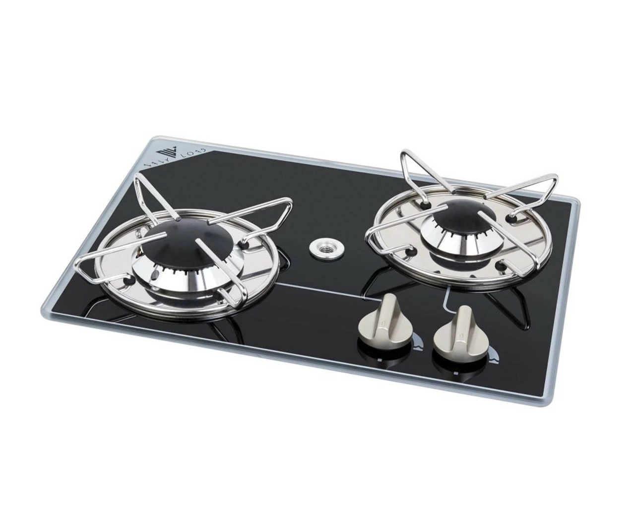 Navy Load Built In Glass Hob Double Burner NL.20001 3 Navy Load Built In Glass Hob Double Burner NL.20001