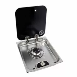 Navy Load Single Burner Hob With Glass Lid NL.21001
