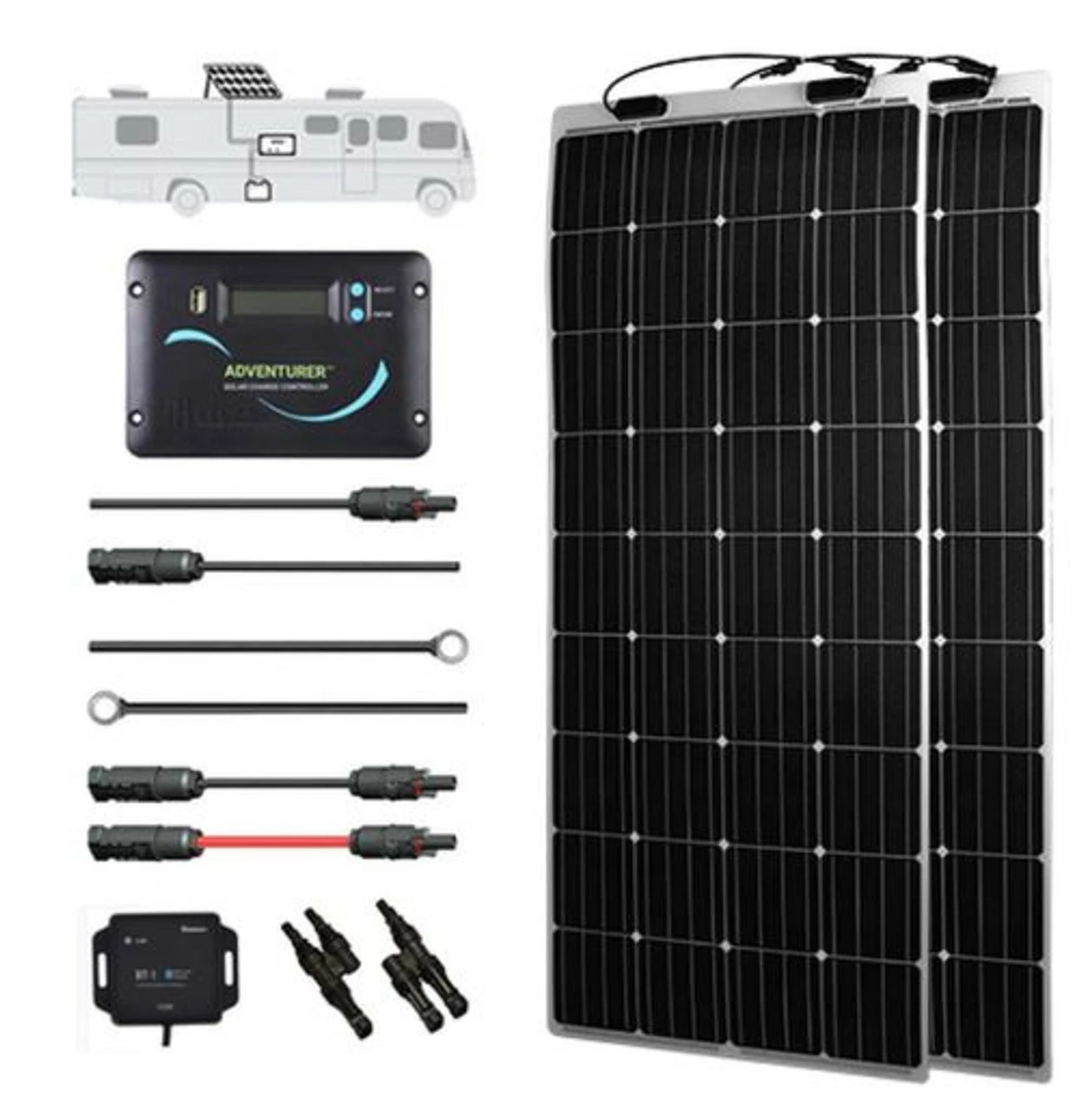 Renogy 160 Watt Flexible Solar Panels And Kits 4 Renogy 160 Watt Flexible Solar Panels And Kits - Image 2