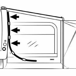 Thule Side Awning Privacy Room Tensioning Kit -Kitchen & Bathroom Equipment Shop Side Tensioners 2 40456.1542623135