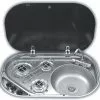 Smev 8323 Caravan Hob And Sink Combination Unit 2 Smev 8323 Caravan Hob And Sink Combination Unit -Kitchen & Bathroom Equipment Shop Smev 8323 39533.1365087733