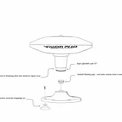 Vision Plus Status 350 Omni-Directional Antenna With VP2 TV Amplifier 17 Vision Plus Status 350 Omni-Directional Antenna With VP2 TV Amplifier -Kitchen & Bathroom Equipment Shop Status 350.355 scaled 18833.1633448149