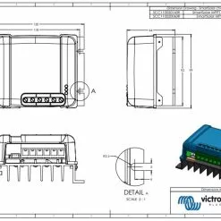 Victron Energy Victron SmartSolar MPPT Leisure Battery Charge Controller -Kitchen & Bathroom Equipment Shop Victron Dims 30156.1673735785