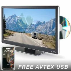 Avtex L168DRS 16" 12v LED Freeview HD SAT HD DVD REC Caravan Motorhome TV