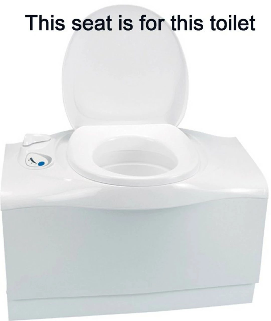 Thetford C400 C402 C403 Cassette Toilet Seat - Caravan Or Motorhome Spare 4 Thetford C400 C402 C403 Cassette Toilet Seat - Caravan Or Motorhome Spare - Image 2