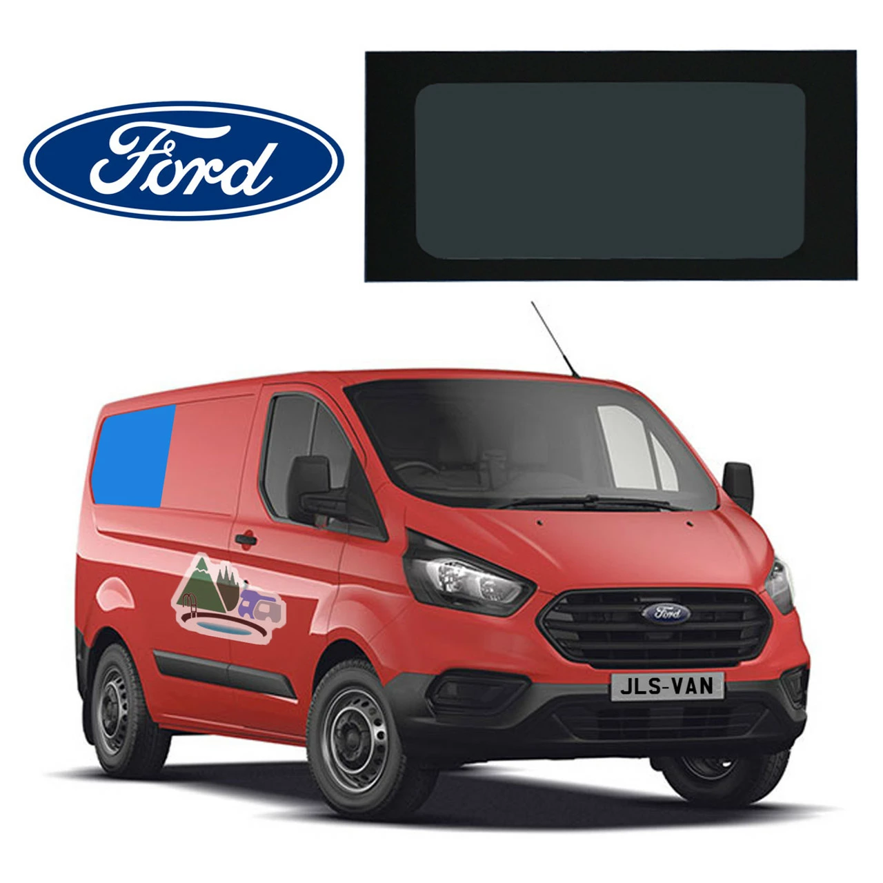 JLS Campervan Window For Ford Transit 2015- UK Driver Side Rear 3 JLS Campervan Window For Ford Transit 2015- UK Driver Side Rear