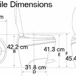 Thetford Aqua Magic Bravura Fixed Toilet 7 Thetford Aqua Magic Bravura Fixed Toilet -Kitchen & Bathroom Equipment Shop high profile 25572.1482323288
