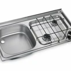 Dometic-Smev HS2421 (Smev 921) Caravan 2 Burner Hob & Sink Combination