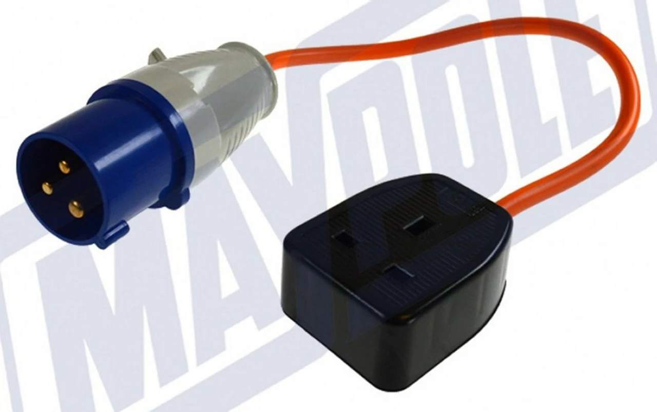 Maypole 230v UK Trailing Socket Caravan Site Mains Adapter 3 Maypole 230v UK Trailing Socket Caravan Site Mains Adapter