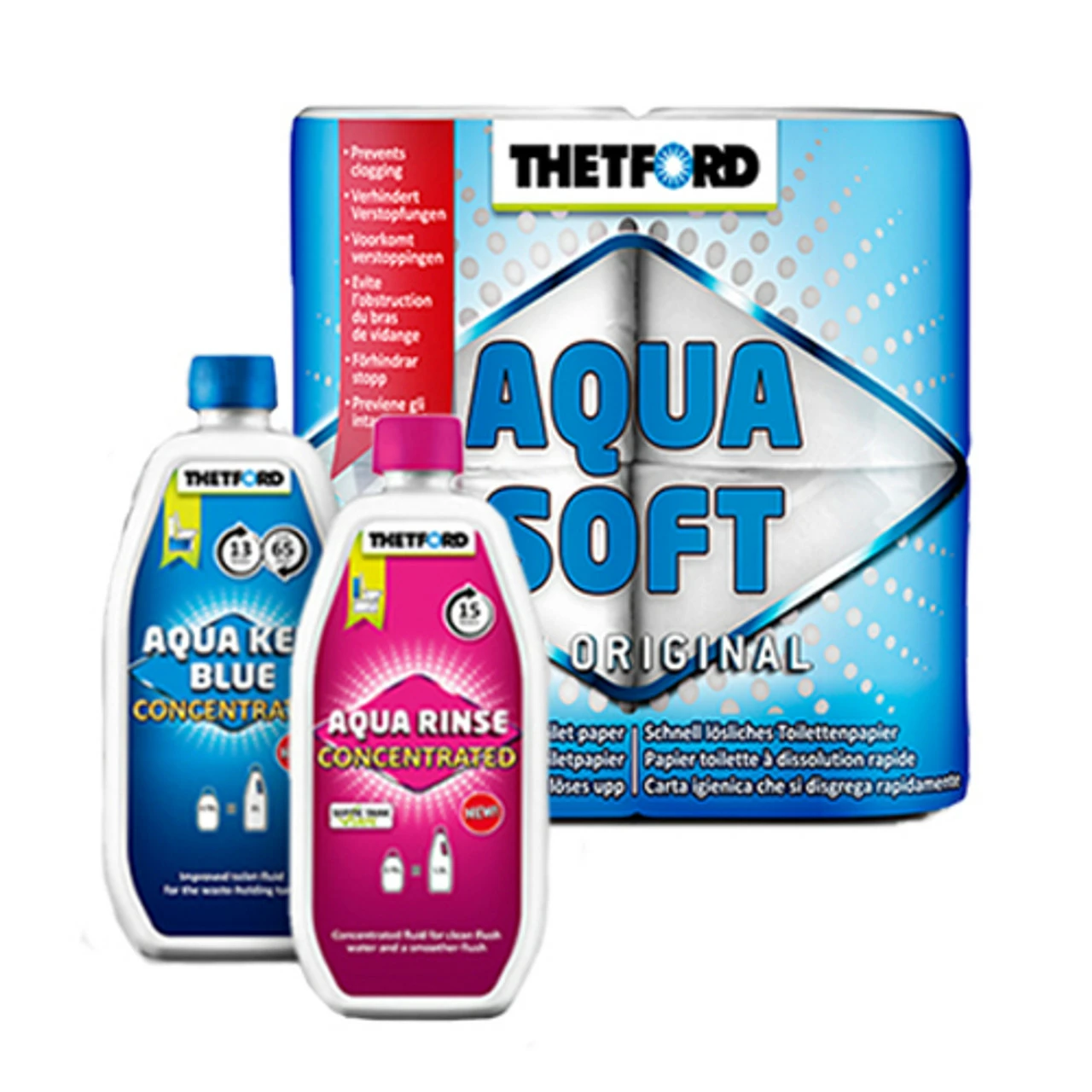 Thetford Porta Potti Portable Camping Toilet Chemicals Triple Pack 3 Thetford Porta Potti Portable Camping Toilet Chemicals Triple Pack