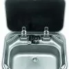 Dometic-Smev 8005 Caravan Motorhome Sink Unit With Glass Lid -Kitchen & Bathroom Equipment Shop va8005 82010.1533913284