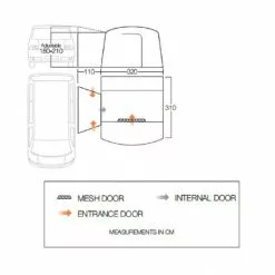Vango Cove II Poled Drive Away Campervan Awning - Low -Kitchen & Bathroom Equipment Shop vango cove ii low awning dimensions 20998.1674122852