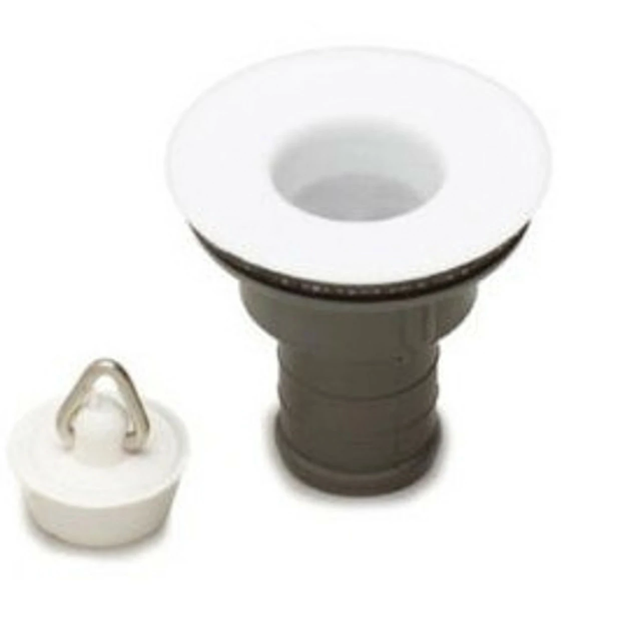 Crusader 3/4" / 20mm White Plastic Caravan Top Sink Straight Waste Water Siphon 3 Crusader 3/4" / 20mm White Plastic Caravan Top Sink Straight Waste Water Siphon